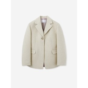 one-button jacket_beige