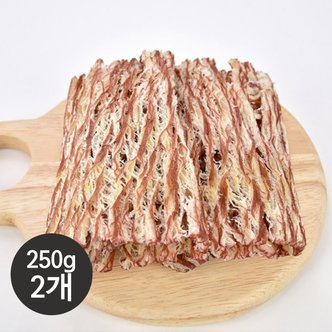  옥도건어물 맥반석 오징어 250g 2개 /휴게소간식
