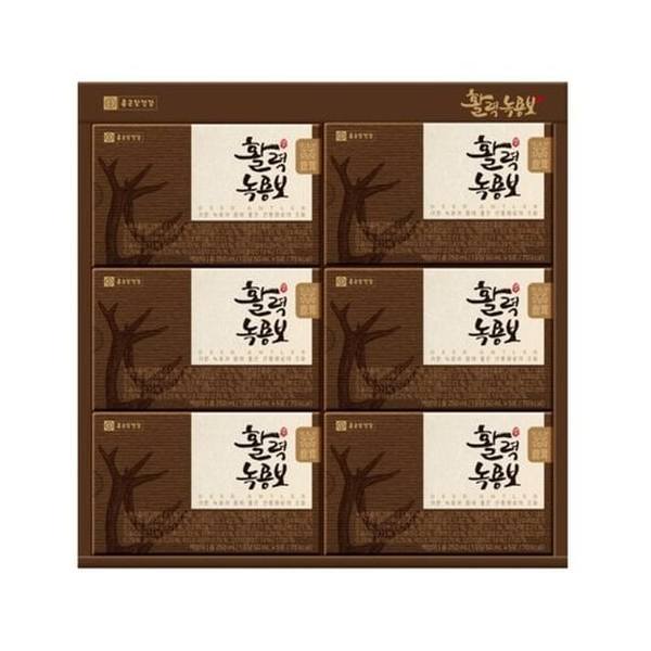 [명절택배][종근당건강] 활력 녹용보 50ml*30포