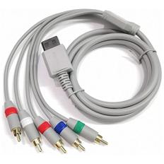 オーディオ ビデオ ケーブル 5RCA AVコンポーネント ケーブル 任天堂 Wii Wii Uゲームコンソールと互換性のあるHDTV EDTVサポート