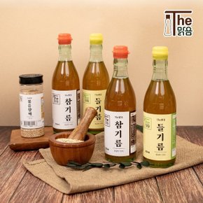 The맑음 저온압착 참기름,들기름 350ml 선택