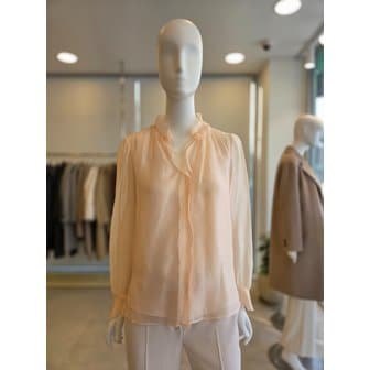 더아이잗 [여주점] [더 아이잗] 여성 프릴넥 셔링 블라우스 (IRAA0BL041)