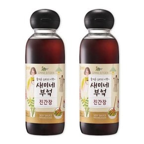 샘표 새미네부엌 진간장 450ML 2개