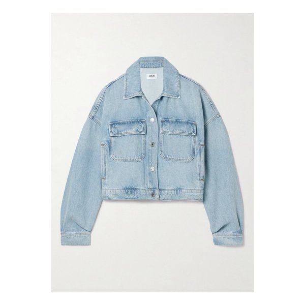 루카 크롭  데님 재킷 라이트 데님 1647597337306594