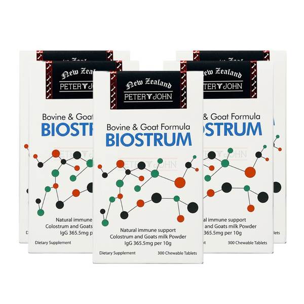 피터앤존 바이오스트럼 초유 Biostrum 300정 5개