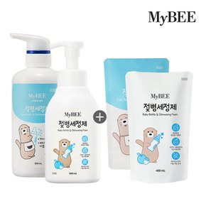 젖병세정제 용기 500ml+리필 400ml