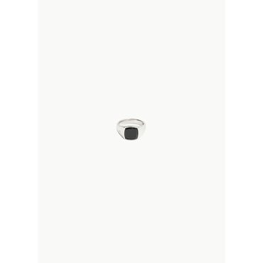 샵아모멘토 톰우드 25PS Kay Ring Polished Onyx, Silver