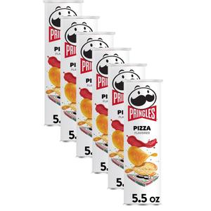  [해외직구] Pringles 프링글스 피자 포테이토 크리스피 칩 158g 6팩