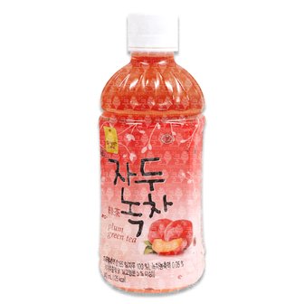  코앤에프 자두 녹차 340ml 1개