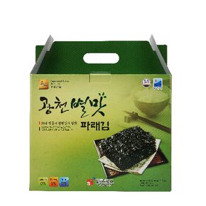별식품 광천별맛김 파래식탁김 12봉