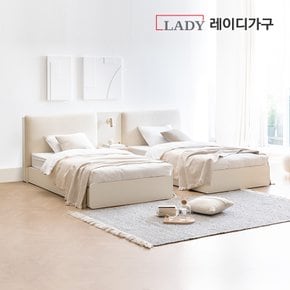 모노 가죽 LED 프리미엄 수납 호텔 침대 SS_프레임