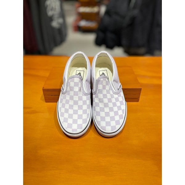 [시흥점] 키즈 스니커즈 컬러띠어리 슬립온 (라일락)(VN000D0JEMY)