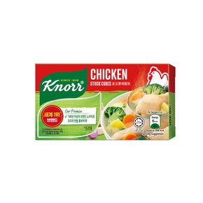 크노르 스톡 큐브 치킨맛 60g