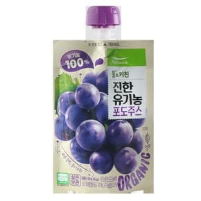 진한 유기농 포도주스 100ml