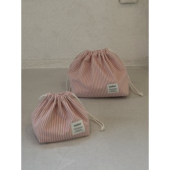 위올 chubby string pouch_pasta pink