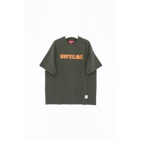 지금발송)슈프림 24SS SS24KN59 GREEN 스텐실 반팔티