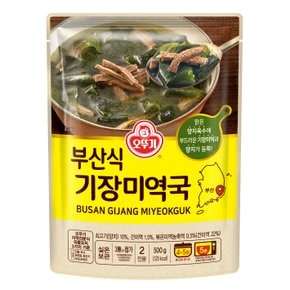 오뚜기 부산식 기장미역국 500g