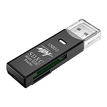 엠지솔루션 엠비에프 USB 3.0 블랙박스 SD 멀티 카드리더기 블랙