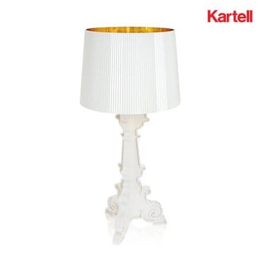 Kartell 카르텔 브루지 bourgie 화이트&골드 테이블 램프 유럽발송