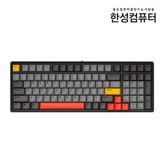  한성컴퓨터 GK896B PRO 블루투스 무접점키보드 (인터스텔라)