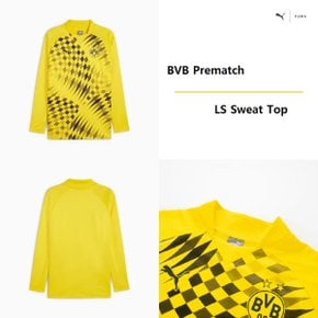 BVB 보루시아 도르트문트 프리매치 LS 스웻 탑 774201-01 BVB Prematch LS Sweat Top