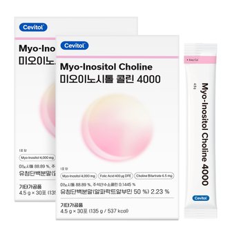 세비톨 미오이노시톨 콜린 4000, 2세트