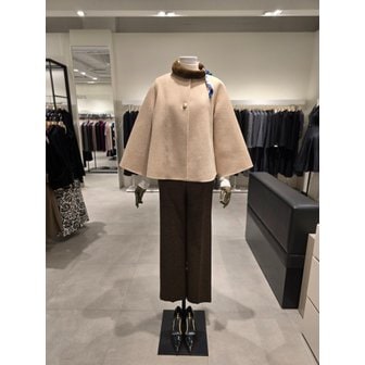 지고트 [파주점] 울 캐시미어 벨 슬리브 숏 핸드메이드 코트 JRAA0CTC13