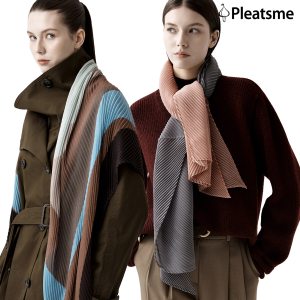 플리츠미 (신세계 단독기획)(백화점 동일!) 25FW 플리츠미 아틀리에 플리츠 스카프 2종 세트  (1+1)(직)