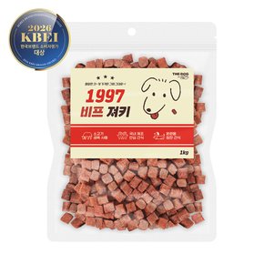 1997 져키 강아지 간식 대용량 트릿 비프 1kg