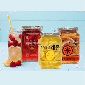 아임생생 과일청 3종 (레몬 550g+자몽 550g+레몬라즈베리 500g)..[31084375]