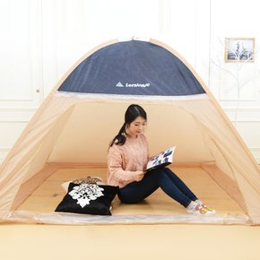 프리미엄 원터치 난방텐트 3-4인용 9-10인용 1초설치 방한 침대텐트 실내텐트 외풍차단