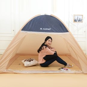 프리미엄 원터치 난방텐트 3-4인용 9-10인용 1초설치 방한 침대텐트 실내텐트 외풍차단