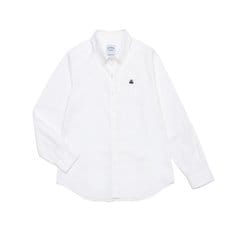 [공식브랜드] [여성] 24SS 여성 OCBD 셔츠 (화이트) (BBTHWB0343AES)