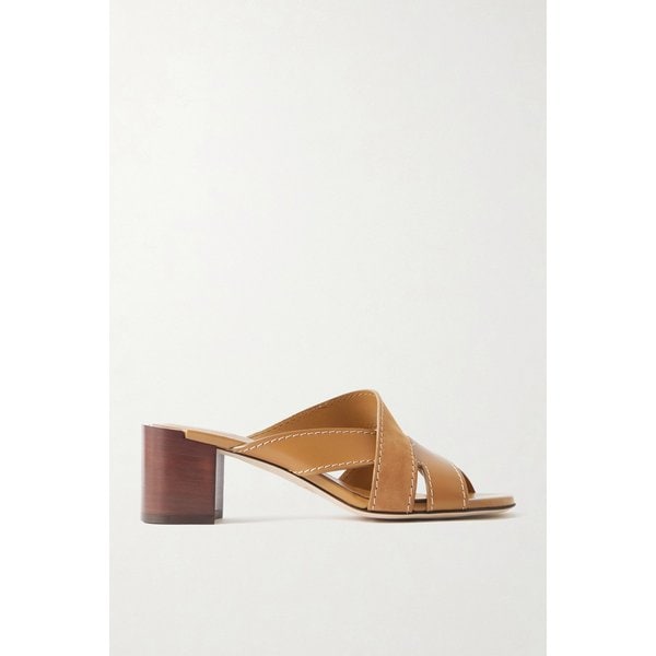 스웨이드 가죽 뮬 46376663163053388