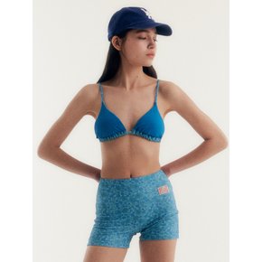 4하이 워터 쇼츠 빈티지 피오니 블루