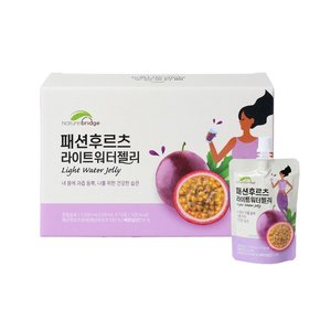 [2+2][총40포][유통기한임박] 패션후르츠 워터젤리 아이 간식 100mL [24.10.17까지]