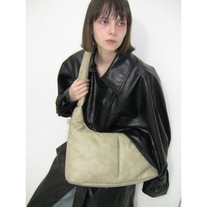 Soft Basket Hobo Bag (M)(sand khaki)