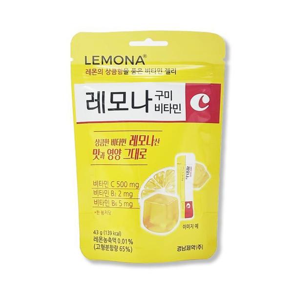 레모나 젤리 구미 씹어먹는 비타민C 비타민B 아이 어린이 간식 1포, 1개 (S39239630)