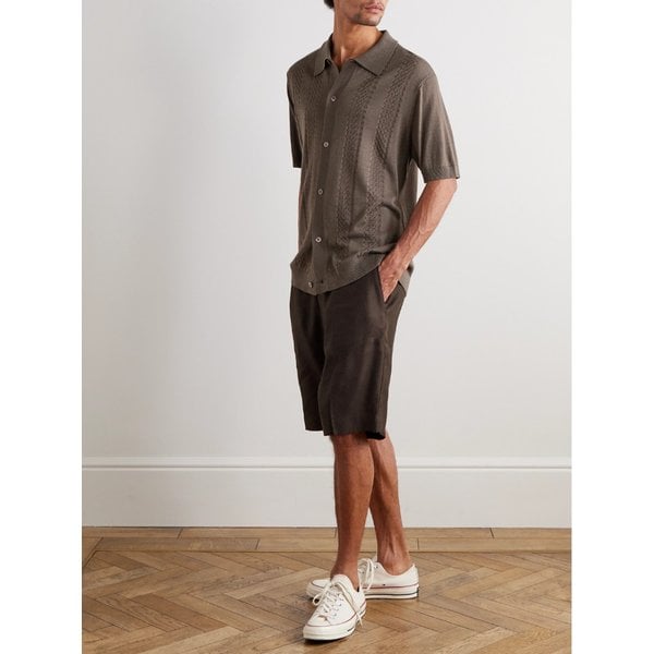 NN.07 빌리 1808 ECOVERO™ 비스코스 리넨 블렌드 쇼츠 46376663163008072
