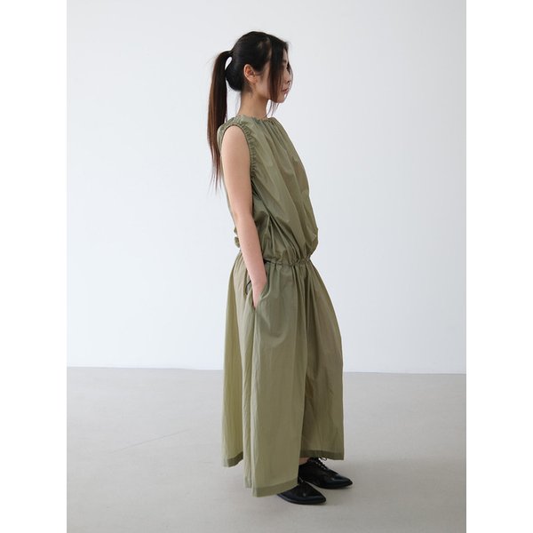 ripstop dress (sage green)