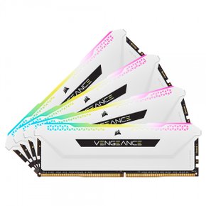 CORSAIR DDR4-3600 CL18 VENGEANCE RGB PRO SL WHITE 패키지 (64GB(16Gx4))