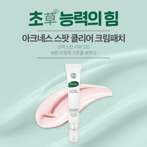 아크네스 스팟 클리어 크림 패치 18g 피부장벽강화 쿨링수분 피지케어 3초진정