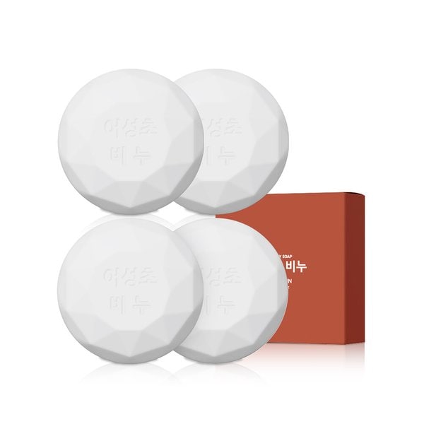 공스킨 어성초 비누 100g 4개