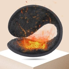 귀마개 귀덮개 방한 겨울용 벨벳 용 귀도리 블랙