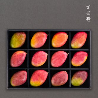 미식관 프리미엄 애플망고 선물세트 1호(12과/4.8kg내외 개당400g)