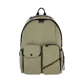 N223ABG510 라이트 더블포켓 백팩 KHAKI