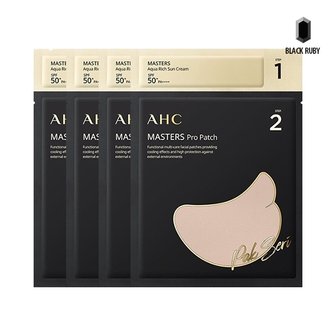 AHC 마스터즈 선패치 + 선크림 1.5ml 2스텝 4회분 /박세리선패치/골프패치