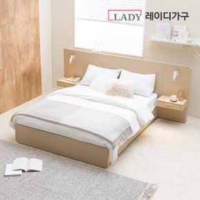 모노 수납 LED 호텔 침대_Q 프레임