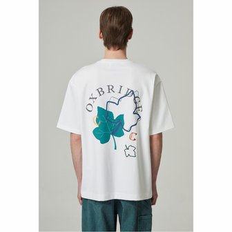 커스텀멜로우 oxbridge artwork half sleeve tee_CWTAM24472WHX