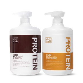 LPP 단백질 샴푸 1000ml+트리트먼트 1000ml 블루밍도손